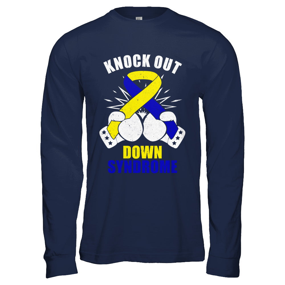 Boxing knock out Down Syndrome Awareness Support T-Shirt & Hoodie | Teecentury.com