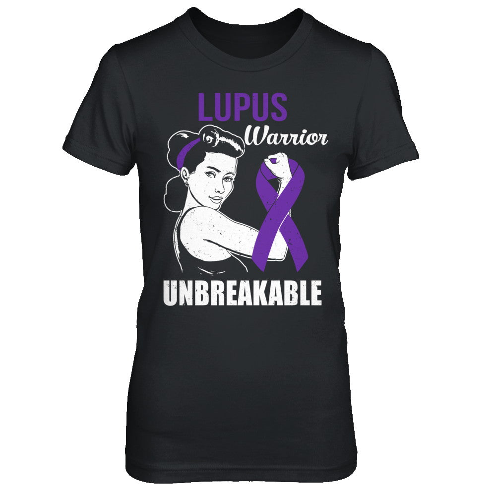 Lupus Warrior Unbreakable T-Shirt Lupus Warrior Unbreakable T-Shirt