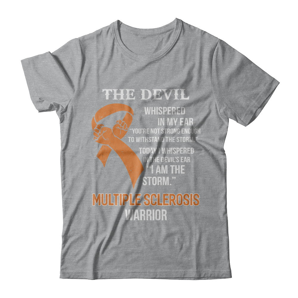 I Am The Storm Support Multiple Sclerosis Awareness Warrior Gift T-Shirt & Hoodie | Teecentury.com