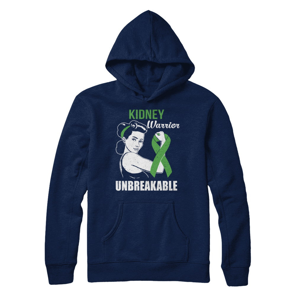 Kidney Disease Warrior Unbreakable Kidney Disease Awareness T-Shirt & Hoodie | Teecentury.com