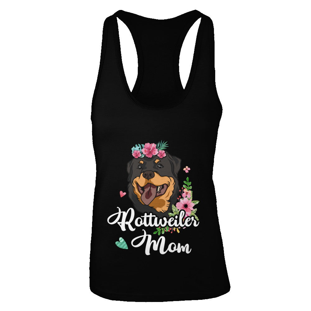 Rottweiler Mom Funny Dog Mom Gift Idea T-Shirt & Tank Top | Teecentury.com