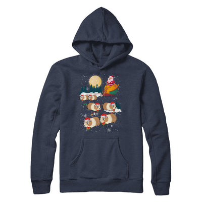 Funny Christmas Guinea Pig Reindeer Lover Santa Gift T-Shirt & Sweatshirt | Teecentury.com