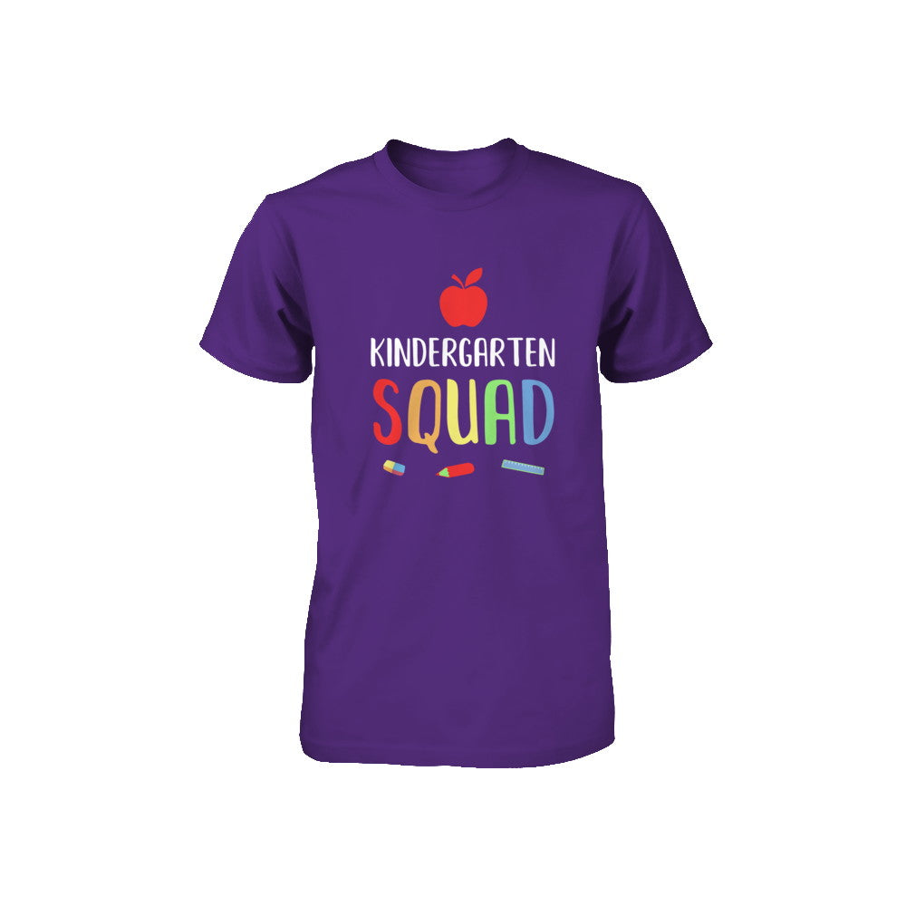Kindergarten Squad Back To School Teacher Gift Youth Youth Shirt | Teecentury.com