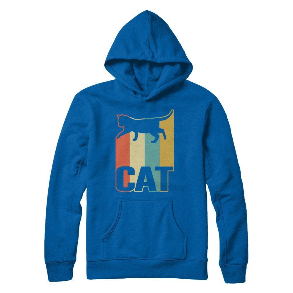 Classic Vintage Retro Style Cat T-Shirt & Hoodie | Teecentury.com