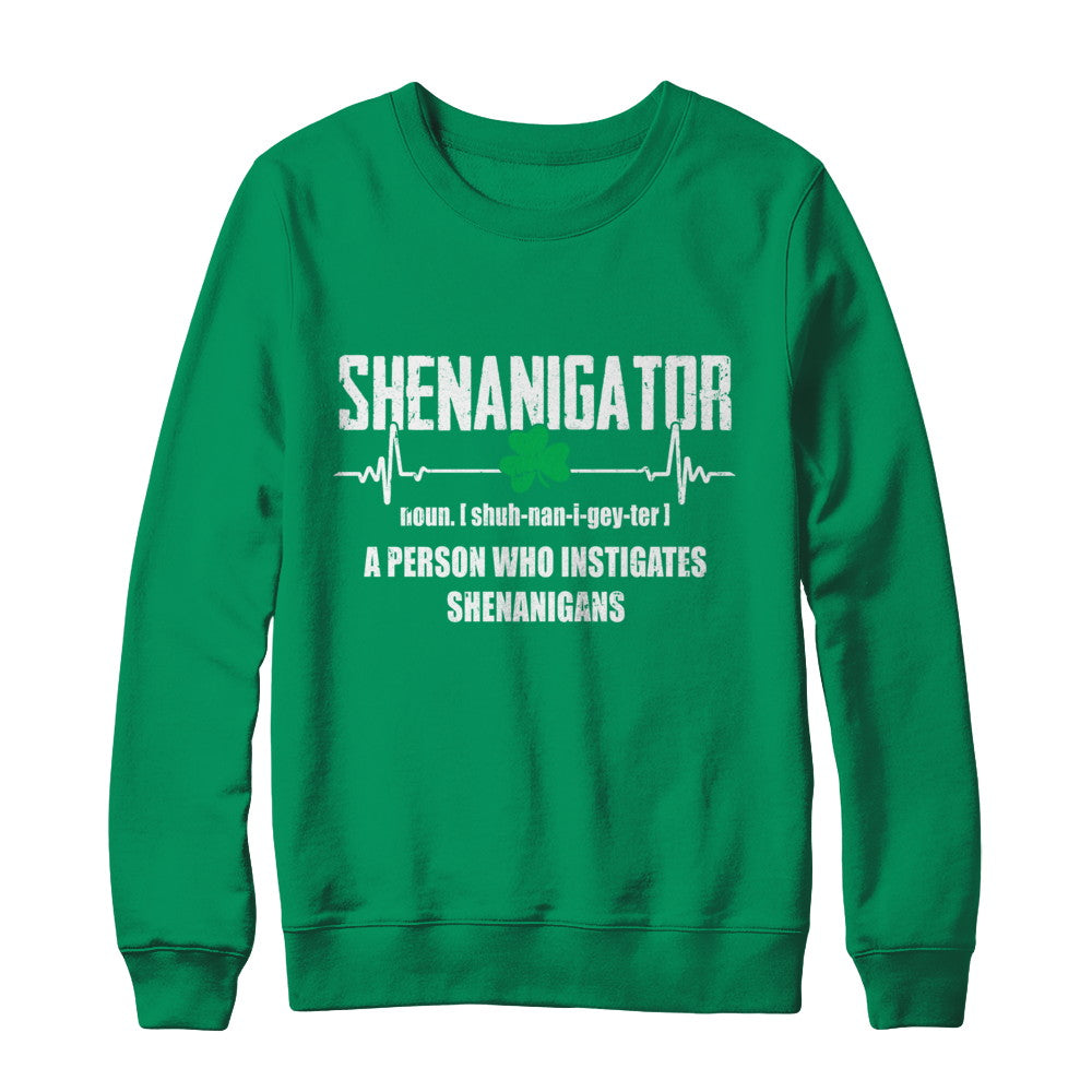 Shenanigator Definition Happy St Patrick's Day T-Shirt & Hoodie | Teecentury.com