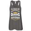 All Women Are Created Equal But Queens Are Born In September T-Shirt & Tank Top | Teecentury.com