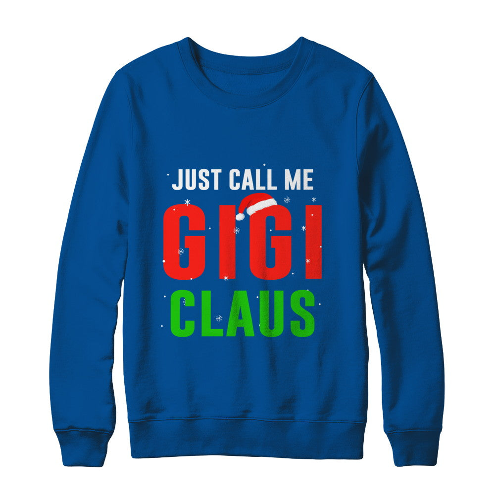 Santa Gigi Claus Matching Family Christmas Pajamas T-Shirt & Sweatshirt | Teecentury.com