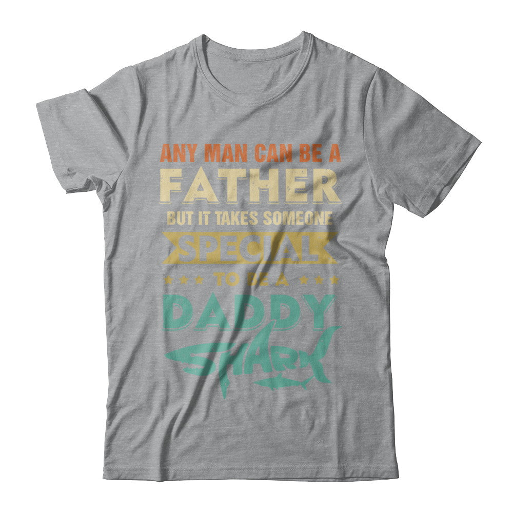 Vintage Someone Special To Be A Daddy Shark Fathers Day T-Shirt & Hoodie | Teecentury.com