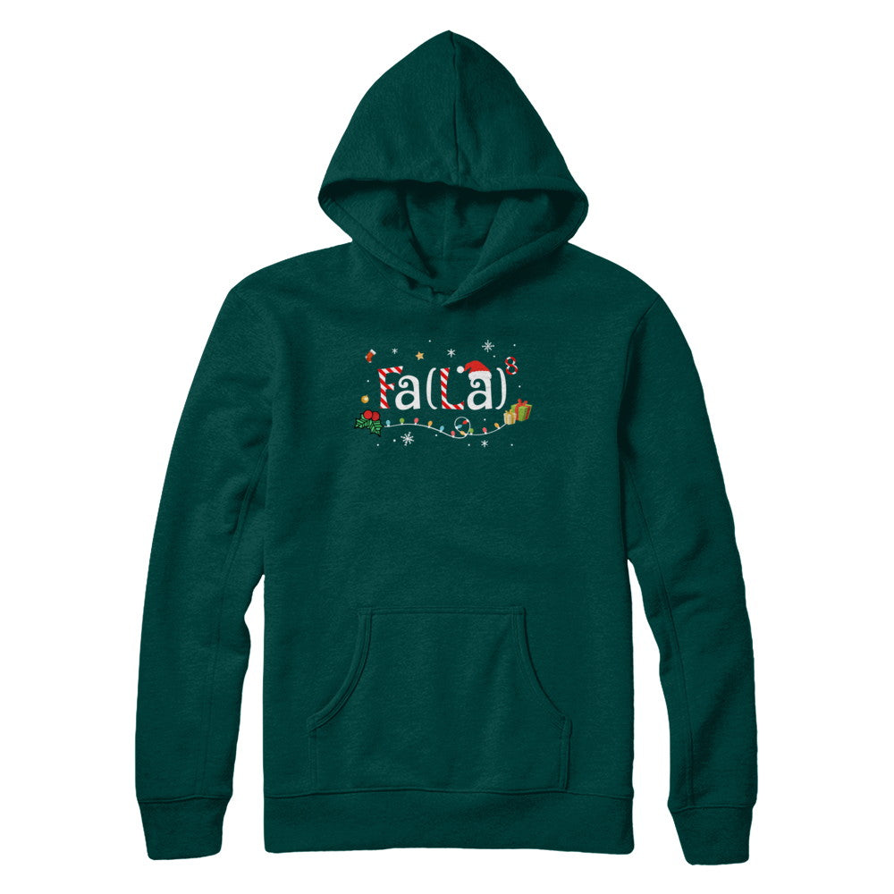 Cute Math Fa La Funny Christmas T-Shirt & Sweatshirt | Teecentury.com