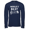 World's Best Dad Ever Treble Clef Musician Fathers Day T-Shirt & Hoodie | Teecentury.com