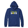 Love My Boys Mom And Dad Softball T-Shirt & Hoodie | Teecentury.com