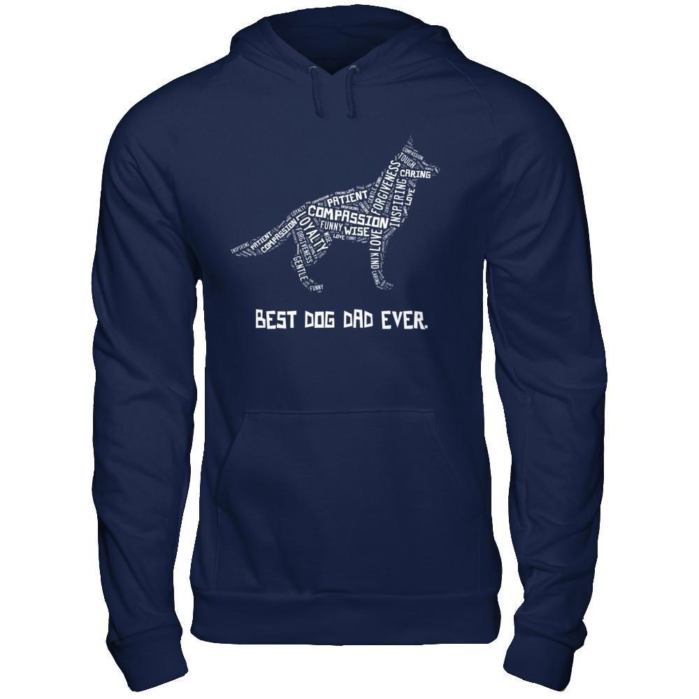 Best Dog Dad Ever German Shepherd Lovers T-Shirt & Hoodie | Teecentury.com