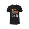 Just Here For The Candy Funny Halloween Kids Boy Girl Youth Youth Shirt | Teecentury.com