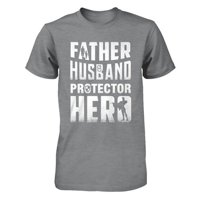 Father Husband Protector Hero T-Shirt & Hoodie | Teecentury.com