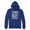 I Teach My Kid To Hit And Steal Kids Baseball Softball T-Shirt & Hoodie | Teecentury.com