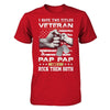I Have Two Titles Veteran And Pap Pap T-Shirt & Hoodie | Teecentury.com