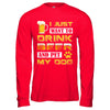 I Just Want To Drink Beer And Pet My Dog T-Shirt & Hoodie | Teecentury.com