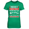 Merry Christmas Sister-In-Law A Gift From Your Brother-In-Law Sweater T-Shirt & Sweatshirt | Teecentury.com