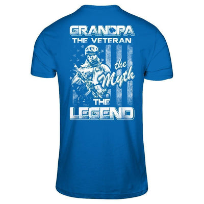 Grandpa The Veteran The Myth The Legend T-Shirt & Hoodie | Teecentury.com