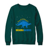 Funny Hanukkah Dinosaur Menorah Stegosaurus Menorasaurus T-Shirt & Sweatshirt | Teecentury.com