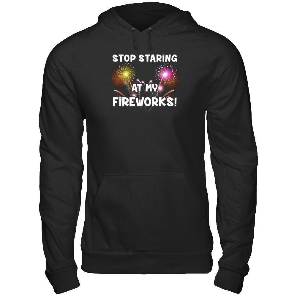 Stop Staring At My Fireworks T-Shirt & Tank Top | Teecentury.com