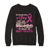 My Scars Tell A Story Breast Cancer Awareness T-Shirt & Sweatshirt | Teecentury.com