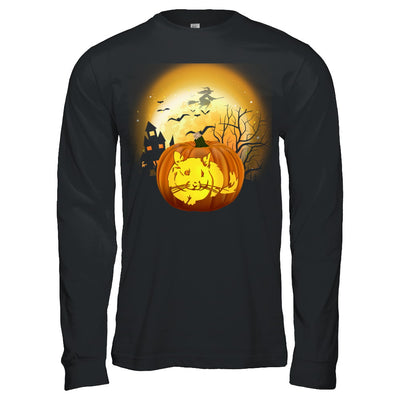 Pumpkin Chinchilla Halloween Human Costume T-Shirt & Hoodie | Teecentury.com