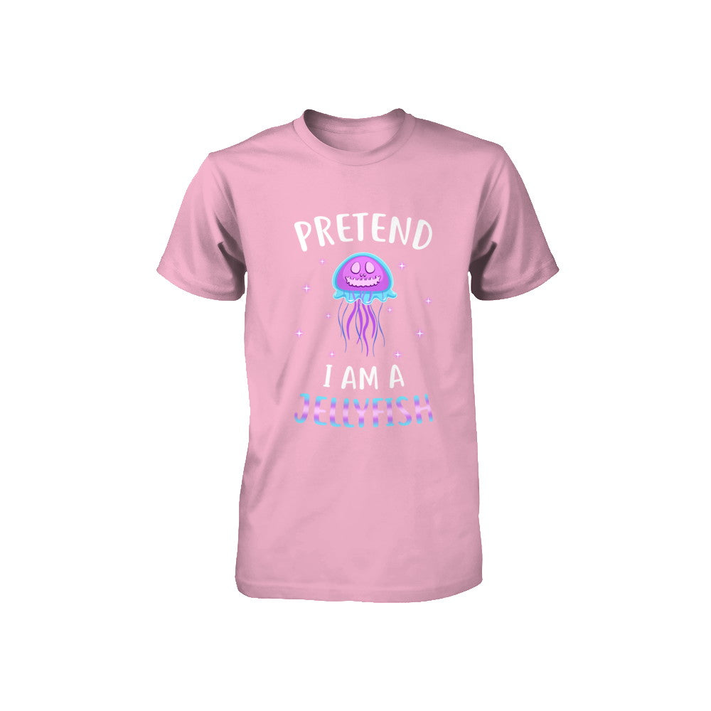 Pretend I'm A Jellyfish Costume Happy Halloween Party Youth Youth Shirt | Teecentury.com