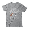 I Like My Pitbull And Maybe 3 People T-Shirt & Hoodie | Teecentury.com