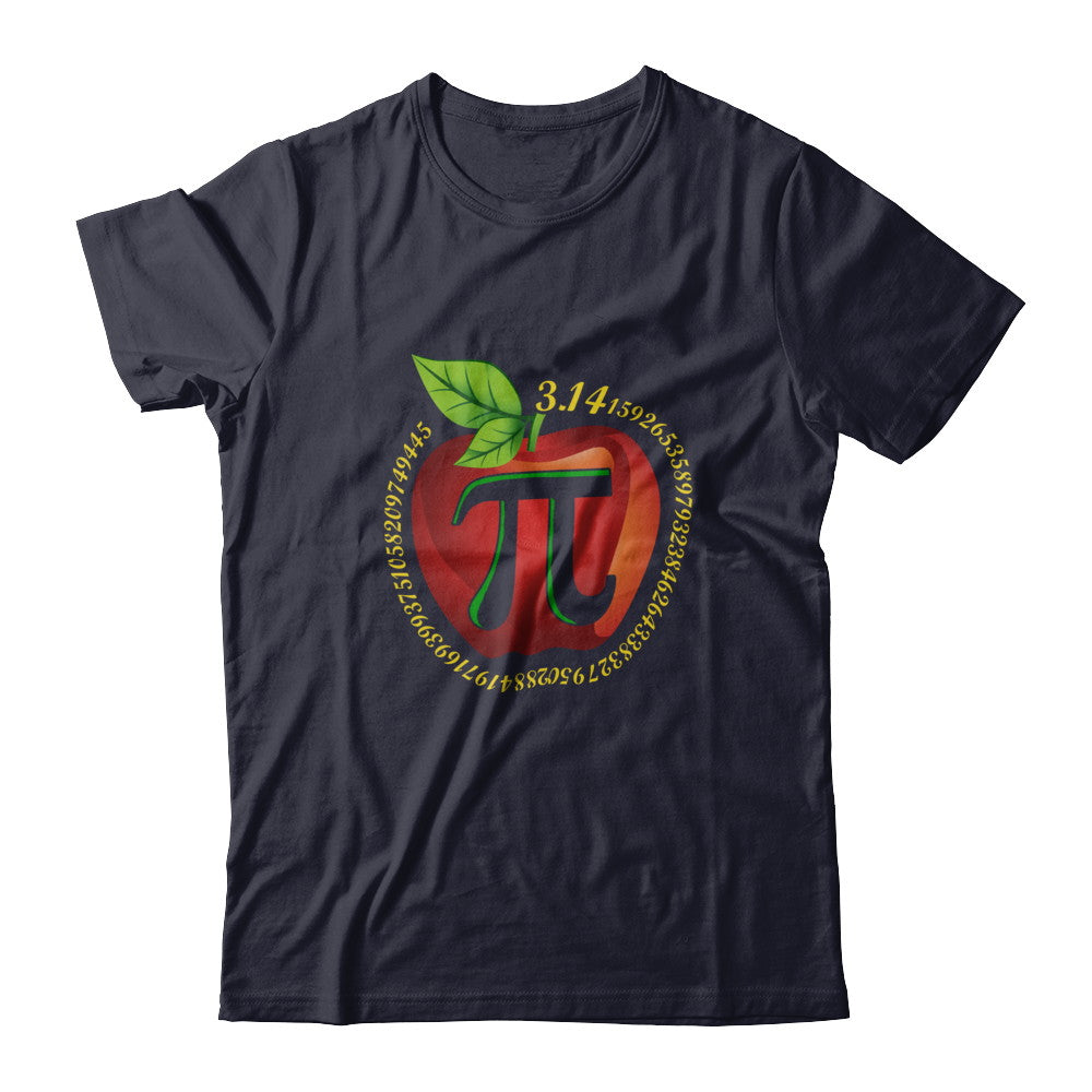 Teacher Apple Pi Math Happy Pi Day T-Shirt & Hoodie | Teecentury.com