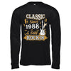 Vintage Classic Since 1988 With Rockin 34th Birthday T-Shirt & Hoodie | Teecentury.com