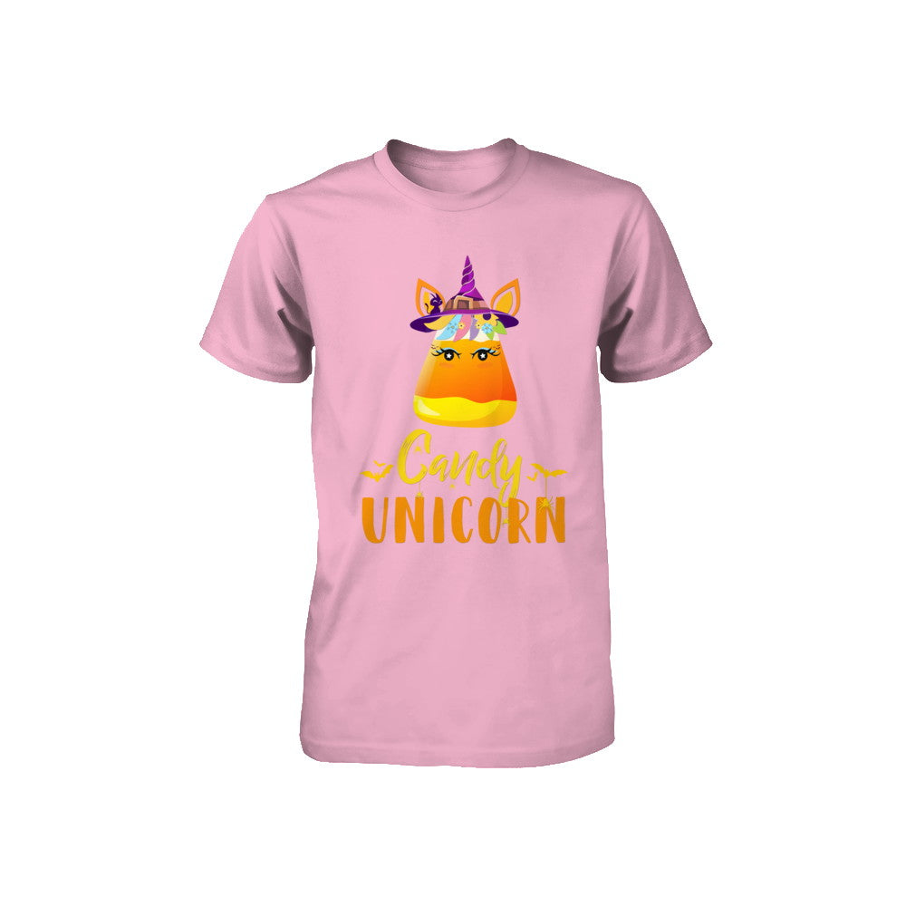 Candy Corn Unicorn Halloween Unicorn For Girls Youth Youth Shirt | Teecentury.com