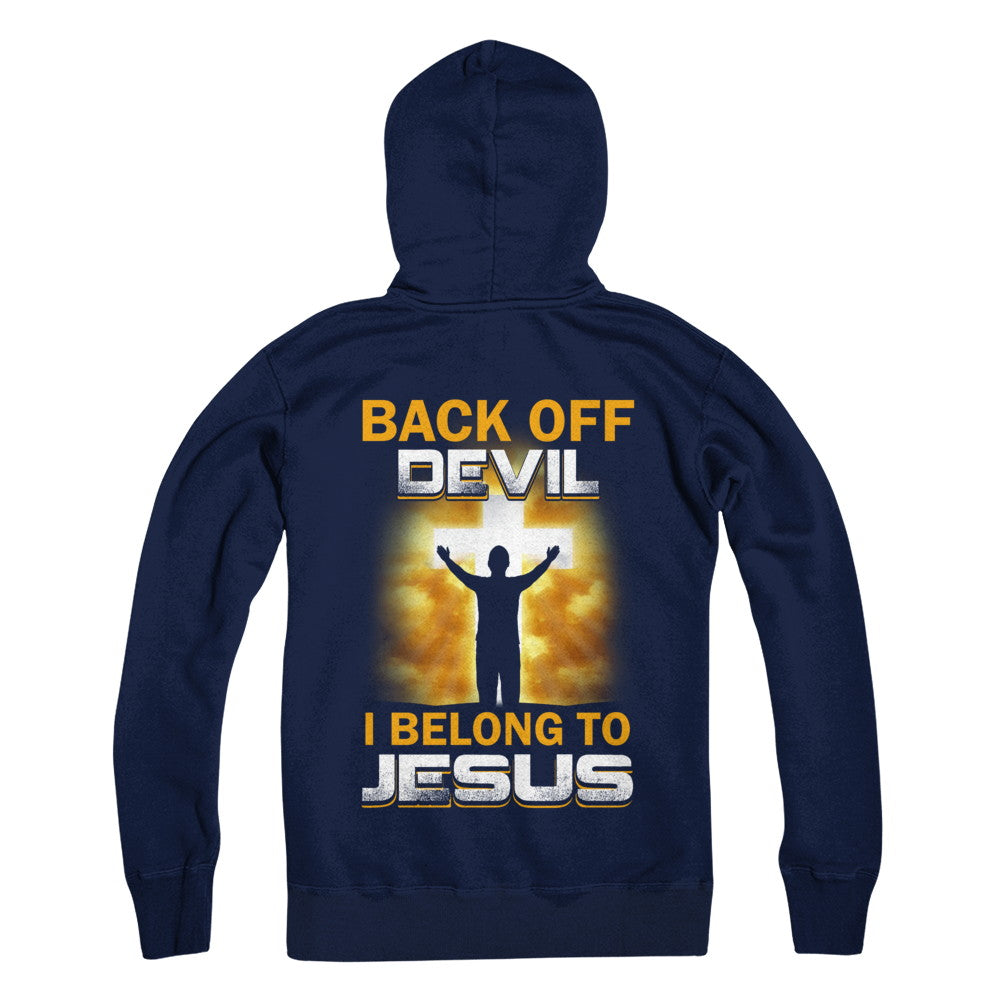 Back Off Devil I Belong To Jesus Christian T-Shirt & Hoodie | Teecentury.com