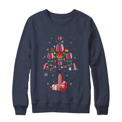 Drink Wine Christmas Tree Wine Xmas Gifts T-Shirt & Sweatshirt | Teecentury.com