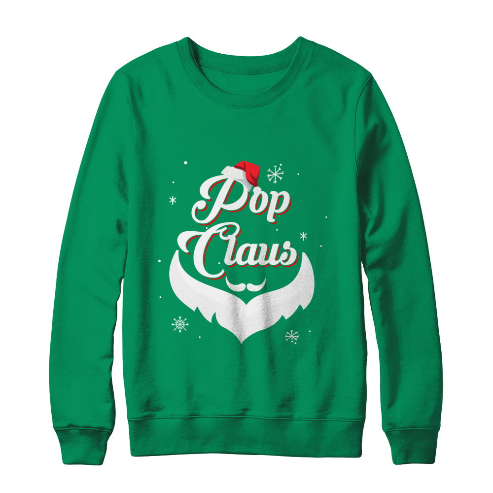 Santa Beard Matching Christmas Pajamas Pop Claus T-Shirt & Sweatshirt | Teecentury.com