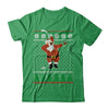 Dabbing Santa Hockey Ugly Sweater Christmas T-Shirt & Sweatshirt | Teecentury.com