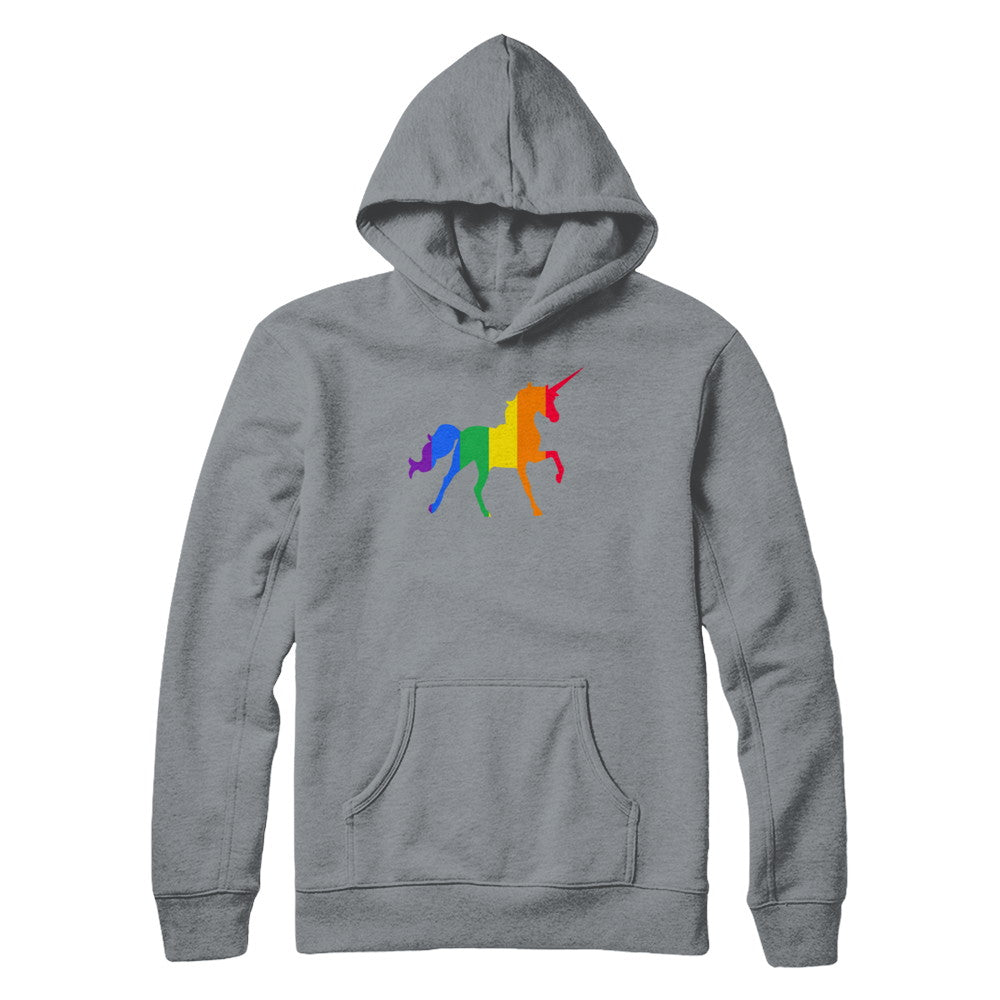 Pride LGBT Unicorn Gift Rainbow LGBT Gay Lesb T-Shirt & Hoodie | Teecentury.com