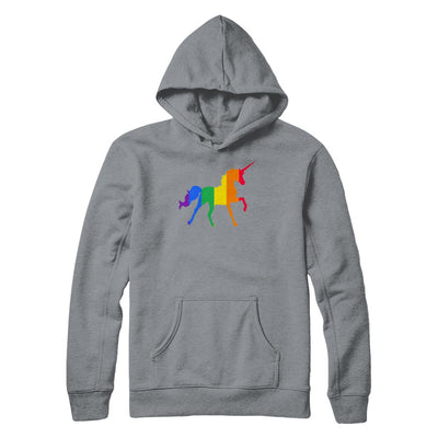 Pride LGBT Unicorn Gift Rainbow LGBT Gay Lesb T-Shirt & Hoodie | Teecentury.com