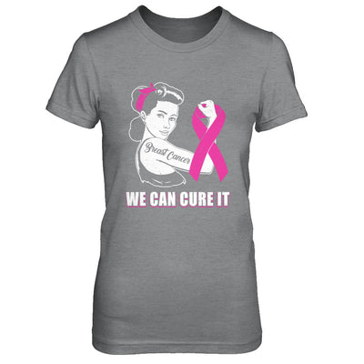 Breast Cancer Awareness Survivor We Can Cure It T-Shirt & Hoodie | Teecentury.com