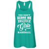 You Don't Scare Me I Coach Girls Baseball T-Shirt & Tank Top | Teecentury.com