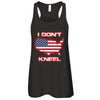 I Don't Kneel Us American Flag T-Shirt & Tank Top | Teecentury.com