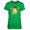 Santa Hat Softball Reindeer Christmas Gifts T-Shirt & Sweatshirt | Teecentury.com