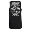 I Asked God To Make Me A Better Man He Gave Me My Three Sons T-Shirt & Hoodie | Teecentury.com