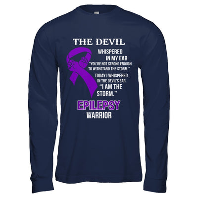 I Am The Storm Support Epilepsy Awareness Warrior Gift T-Shirt & Hoodie | Teecentury.com