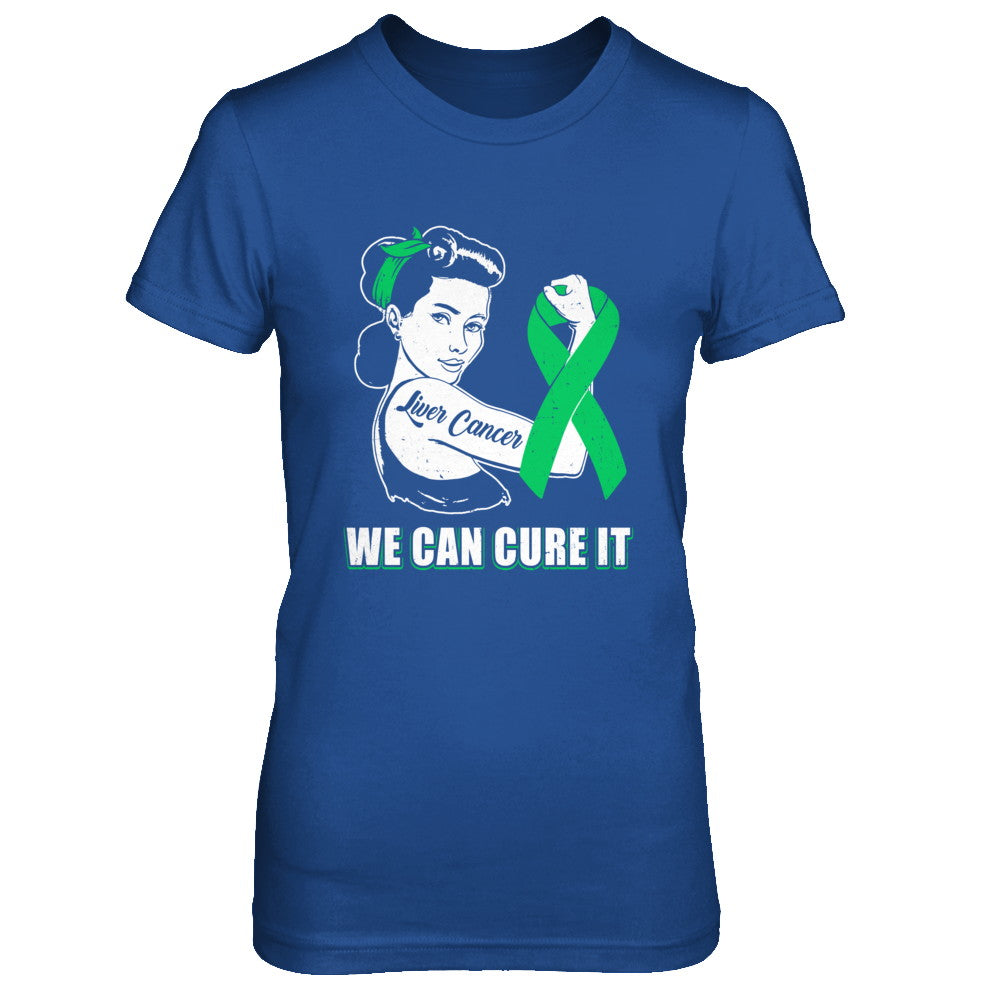 Liver Cancer Awareness Survivor We Can Cure It T-Shirt & Hoodie | Teecentury.com
