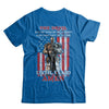 Knight American The Devil Saw Me With My Head Down Veteran T-Shirt & Hoodie | Teecentury.com