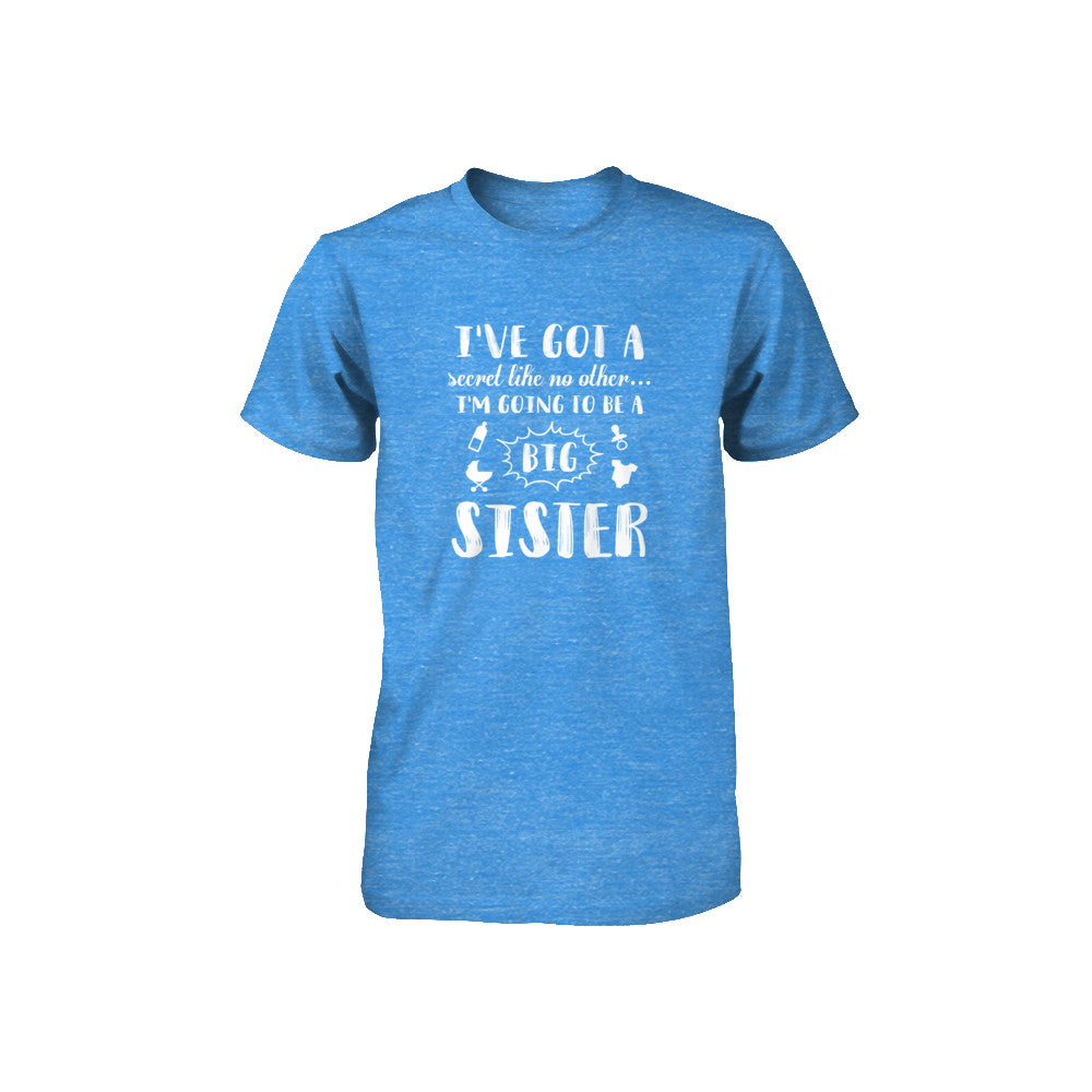 Secret Like No Other I'm Going To Be A Big Sister Youth Youth Shirt | Teecentury.com