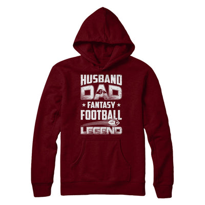 Husband Dad Fantasy Football Legend Fathers Day Gift T-Shirt & Hoodie | Teecentury.com