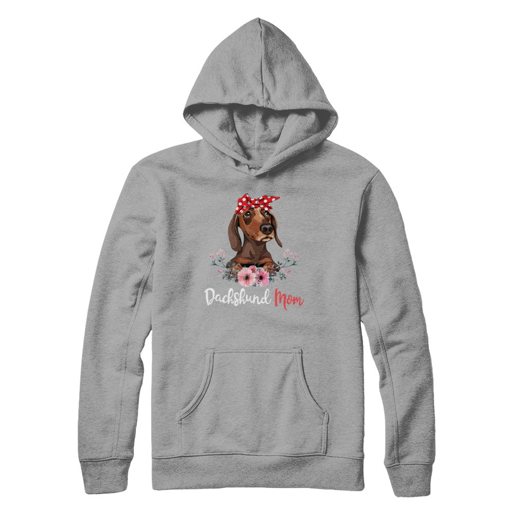 Dachshund Mom Gift For Women Dog Lover T-Shirt & Hoodie | Teecentury.com