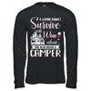 A Woman Cannot Survive On Wine Alone She Also Needs A Camper T-Shirt & Hoodie | Teecentury.com